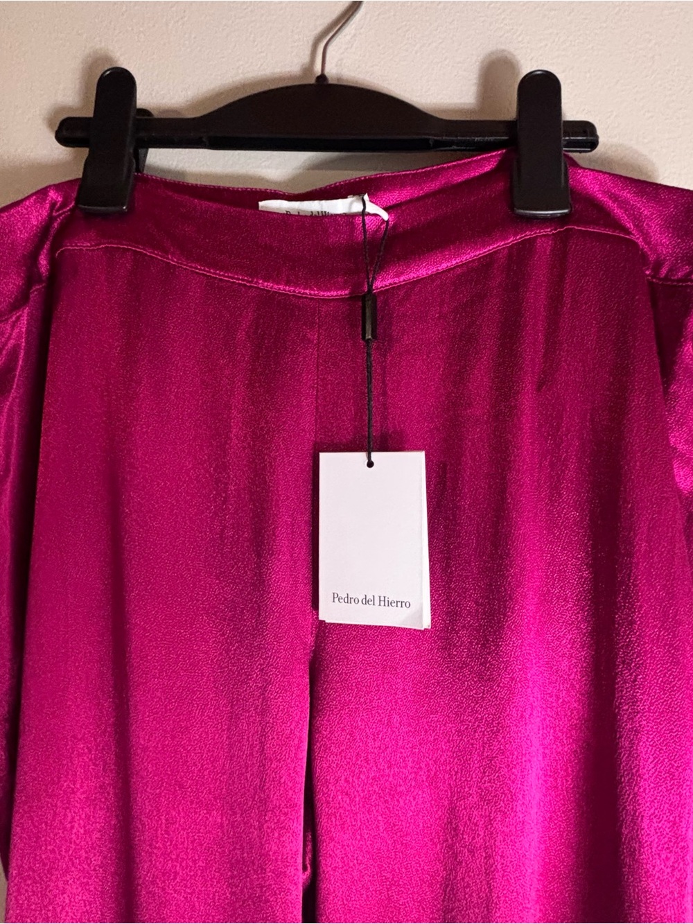 Pedro del Hierro Fuchsia 100% Viscose Trousers